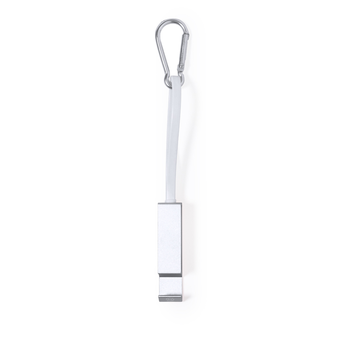 Wielofunkcyjny kabel ładujący Pek P170750T srebrny
