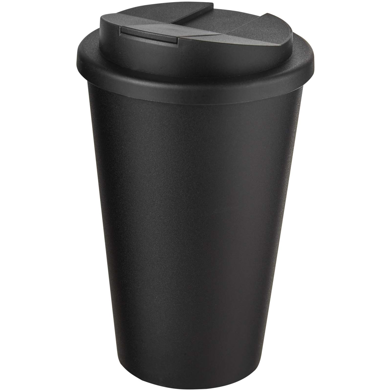 Kubek Americano® POP 350 ml termoizolowany, z pokrywką zabezpieczającą przed rozlaniem P160012C czarny