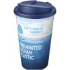 Brite-Americano® POP 350 ml termoizolowany kubek z pokrywką zabezpieczającą przed rozlaniem P160017C niebieski