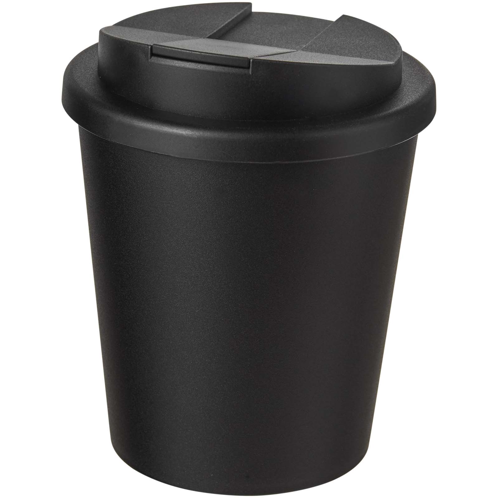 Kubek Americano® Espresso POP 250 ml z pokrywką zabezpieczającą przed rozlaniem P160022C czarny Kubek Americano® Espresso POP 250 ml z pokrywką zabezpieczającą przed rozlaniem P160022C czarny