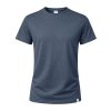 T-shirt dla dorosłych Bandul P171071T granatowy