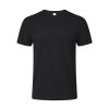 Kolorowy T-shirt dla dorosłych Seiyo P171141T czarny