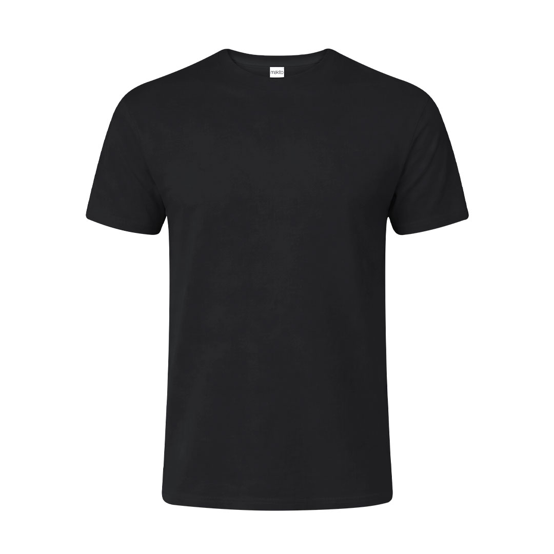 Kolorowy T-shirt dla dorosłych Seiyo P171141T czarny