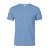 Kolorowy T-shirt dla dorosłych Seiyo P171141T błękitny