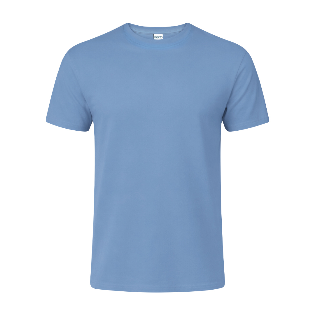 Kolorowy T-shirt dla dorosłych Seiyo P171141T błękitny