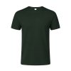 Kolorowy T-shirt dla dorosłych Seiyo P171141T zielony butelkowy