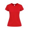 Damski kolorowy T-shirt Seiyo P171232T czerwony
