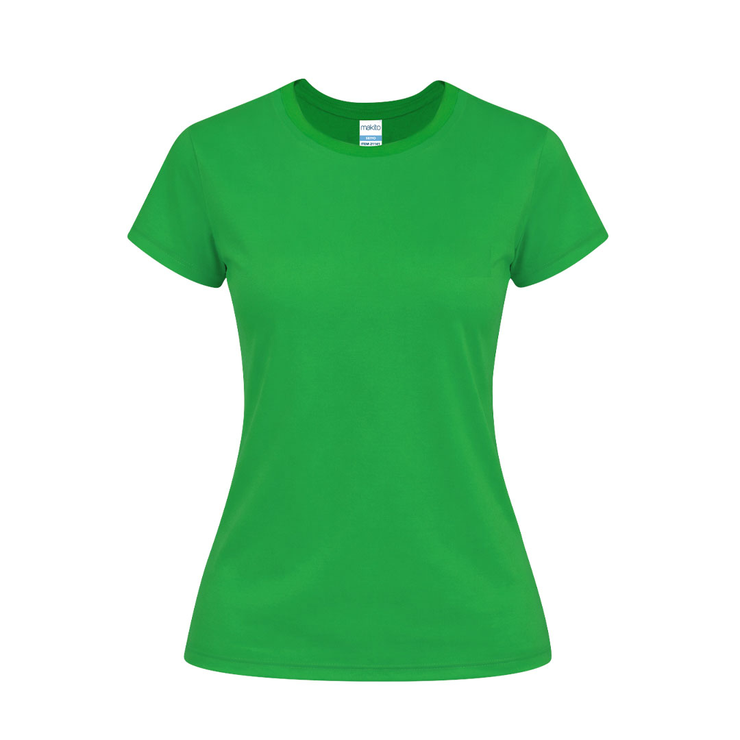 Damski kolorowy T-shirt Seiyo P171232T zielony
