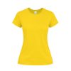 Damski kolorowy T-shirt Seiyo P171232T żółty