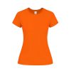 Damski kolorowy T-shirt Seiyo P171232T pomarańczowy