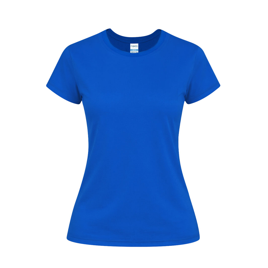 Damski kolorowy T-shirt Seiyo P171232T niebieski