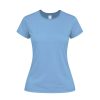 Damski kolorowy T-shirt Seiyo P171232T błękitny