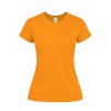 Damski kolorowy T-shirt Seiyo P171232T złoty