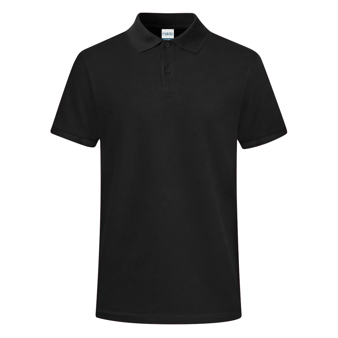Adult Colour Polo Shirt Koupan P171336T czarny