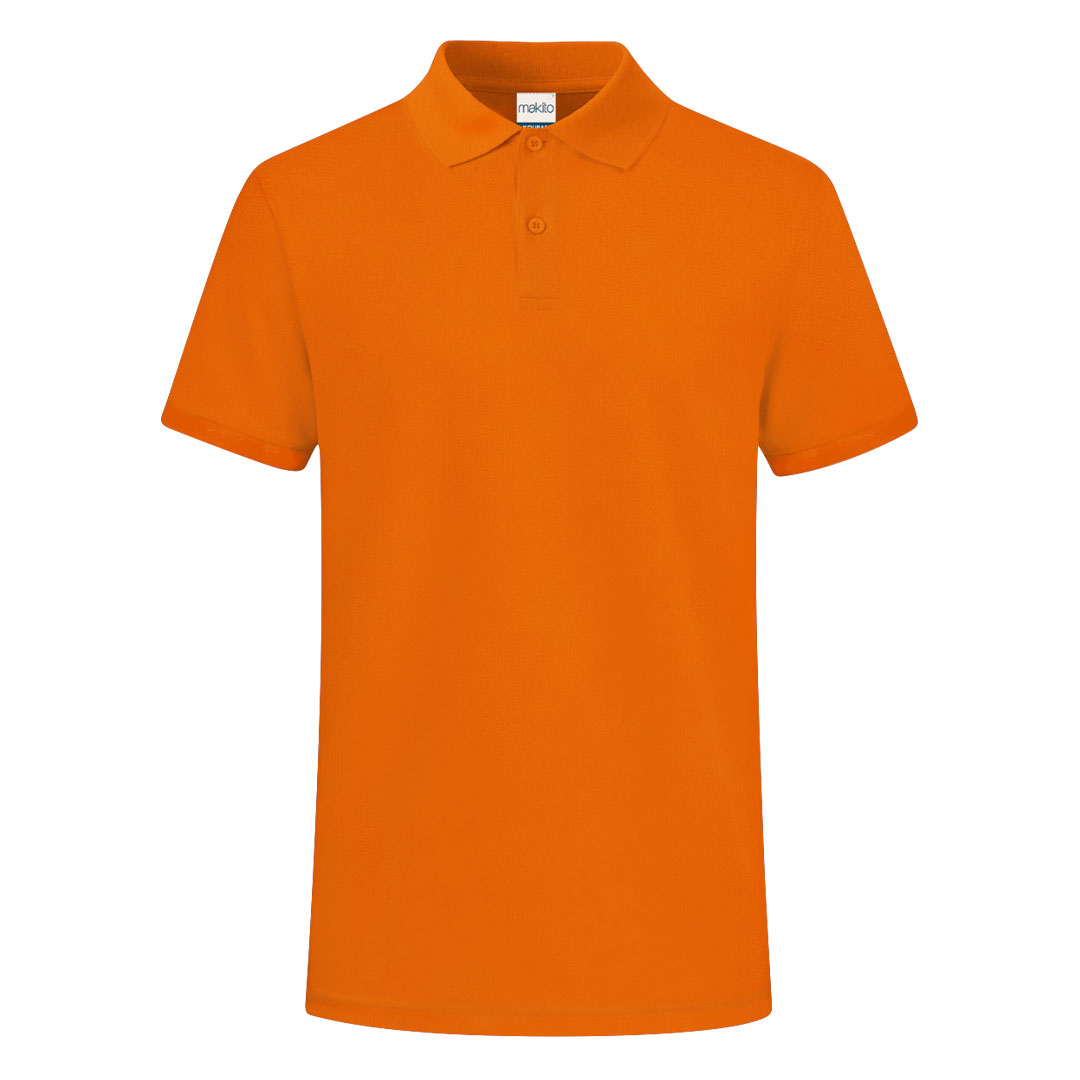 Adult Colour Polo Shirt Koupan P171336T pomarańczowy