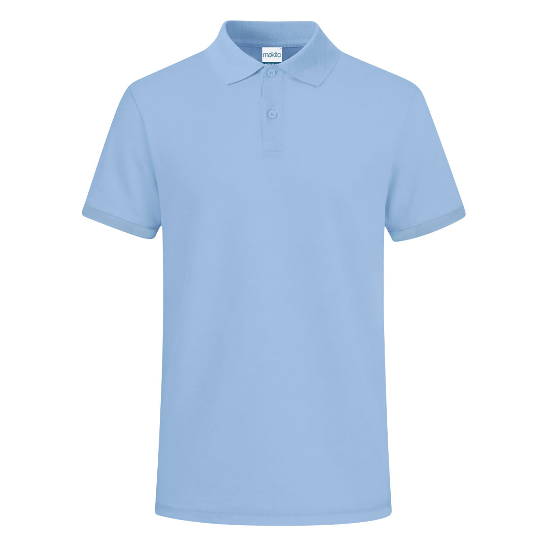 Adult Colour Polo Shirt Koupan P171336T błękitny