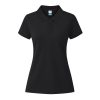 Damskie kolorowe polo Koupan P171402T czarny