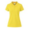Damskie kolorowe polo Koupan P171402T żółty