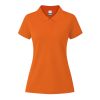 Damskie kolorowe polo Koupan P171402T pomarańczowy