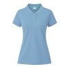 Damskie kolorowe polo Koupan P171402T błękitny