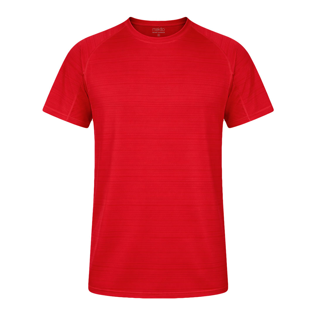 T-shirt dla dorosłych Tecnic Kannur P171667T czerwony