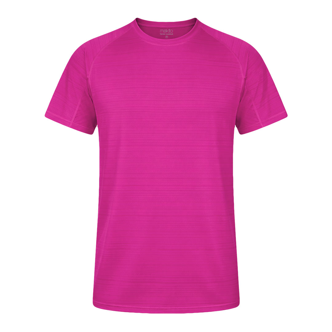 T-shirt dla dorosłych Tecnic Kannur P171667T fuksjowy