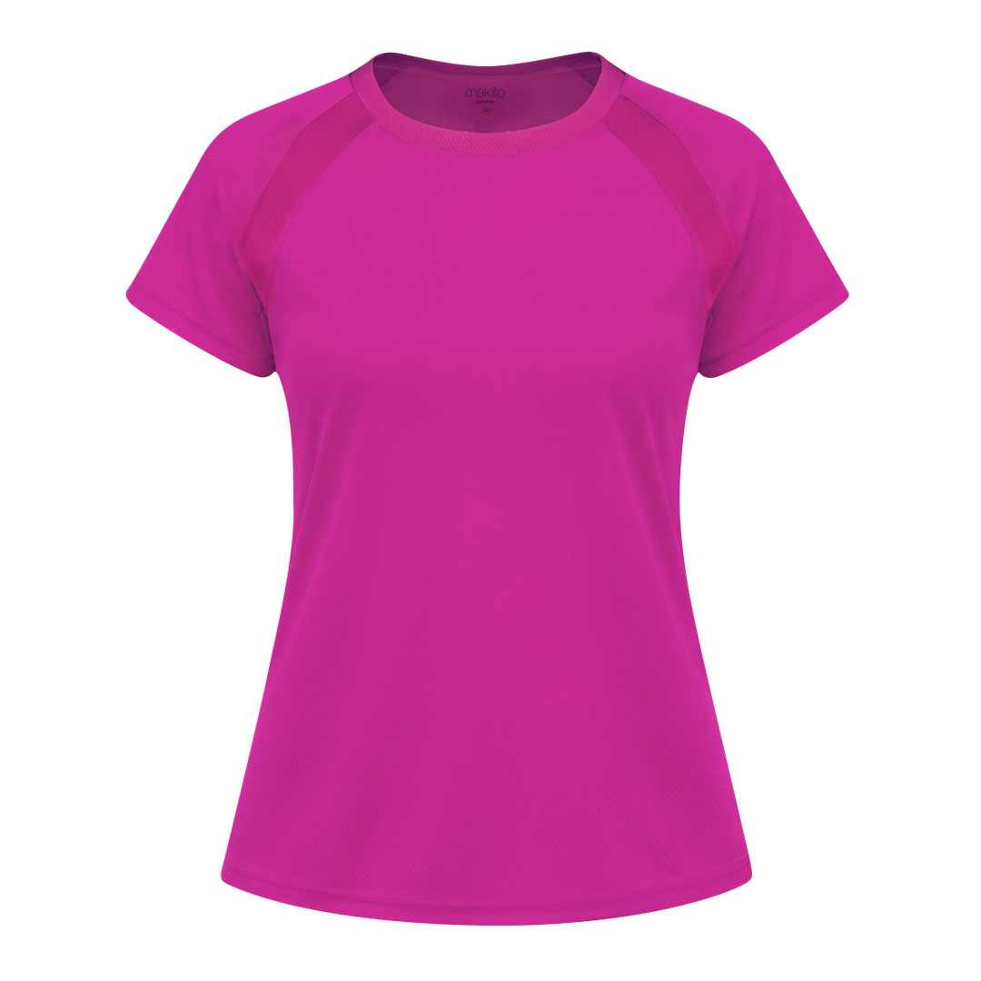 Damski T-shirt Tecnic Sappor P171750T fuksjowy