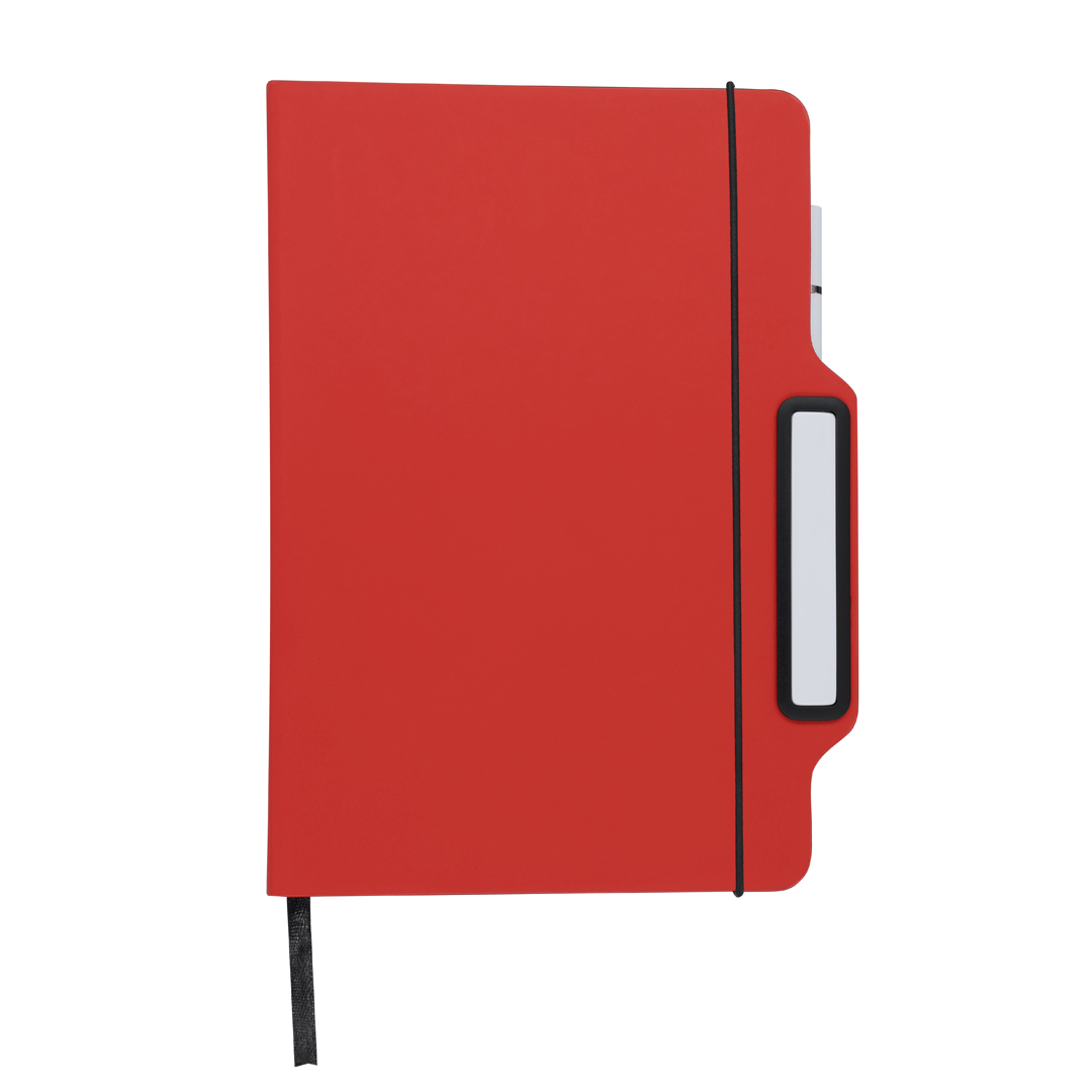Notatnik z uchwytem Cruas P172614T czerwony