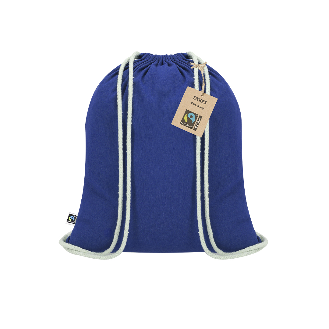 Worek ze sznurkiem Dykes Fairtrade P173389T MKT-21640-W