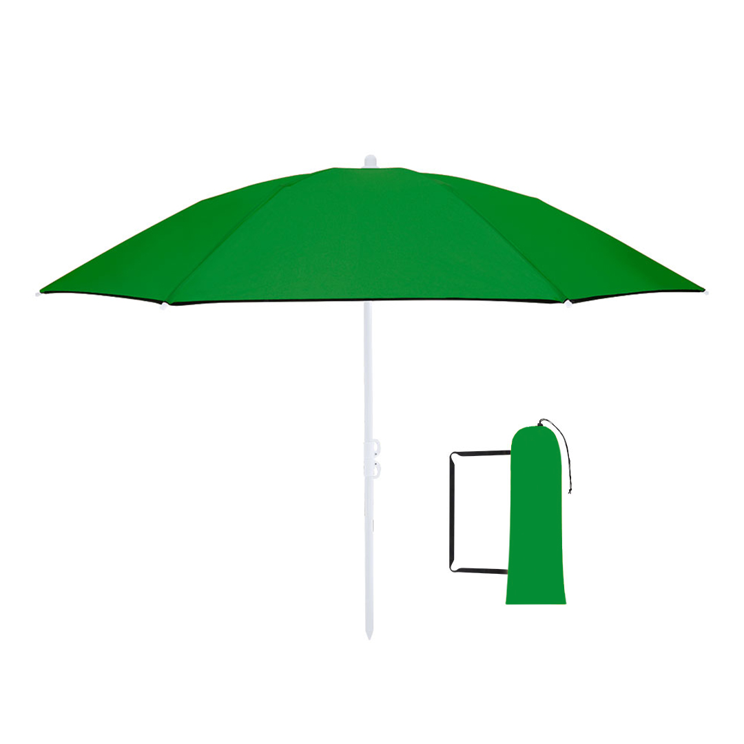 Składany parasol plażowy Misarya P173467T zielony