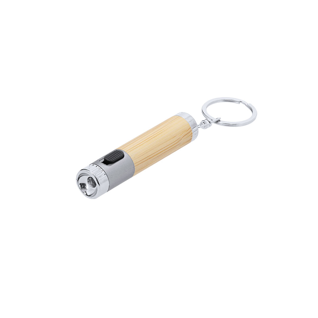 Brelok z latarką Zungux P173577T srebrny