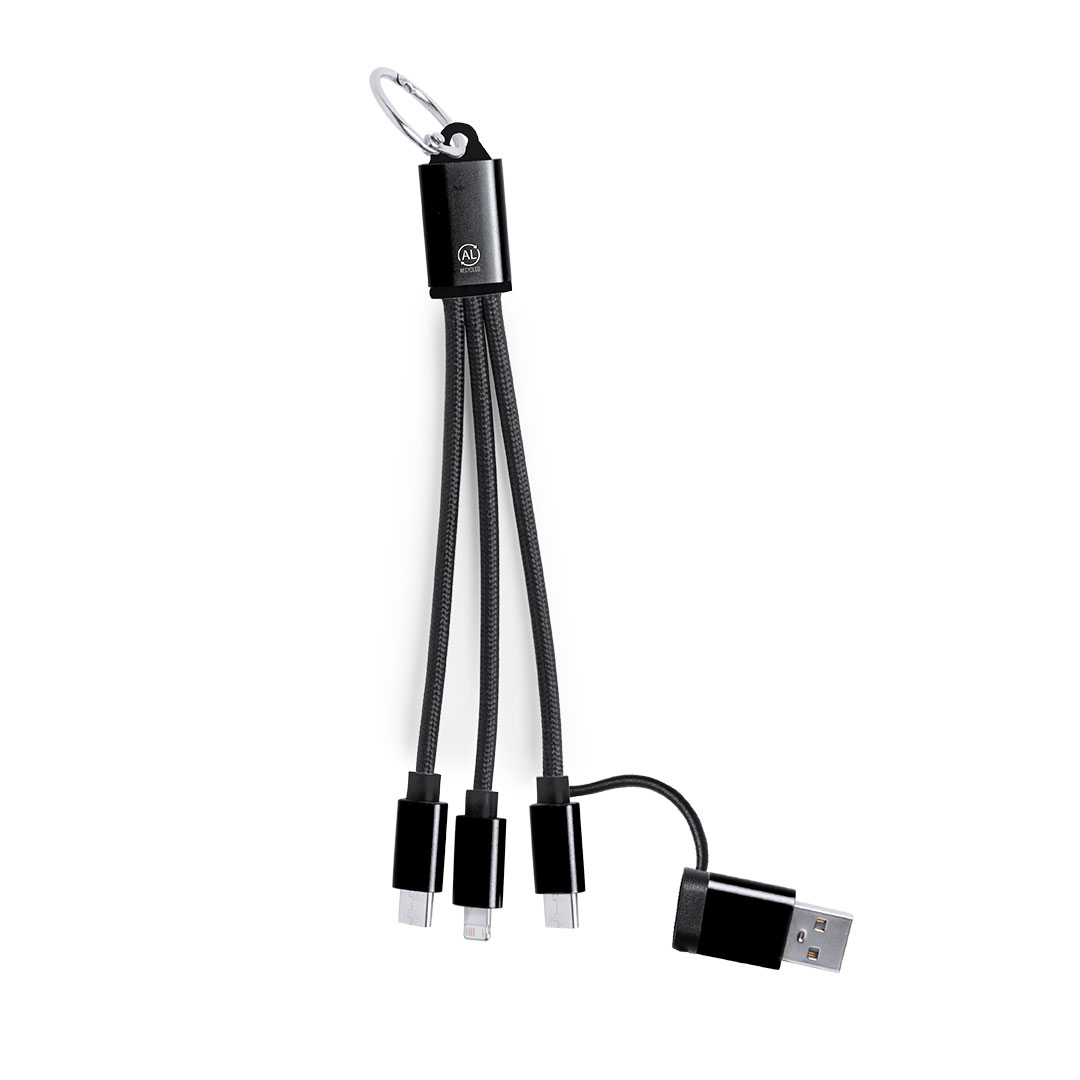 Kabel ładujący Bikoc P173637T czarny