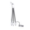 Kabel ładujący Bikoc P173637T srebrny