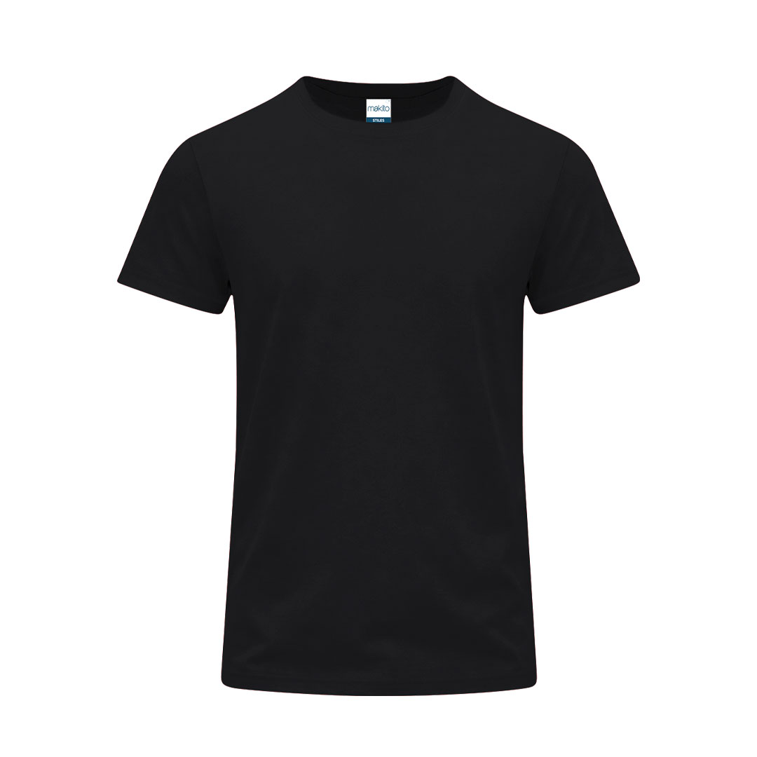 Kolorowy T-shirt dla dorosłych Stiles P174020T czarny