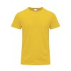 Kolorowy T-shirt dla dorosłych Stiles P174020T żółty