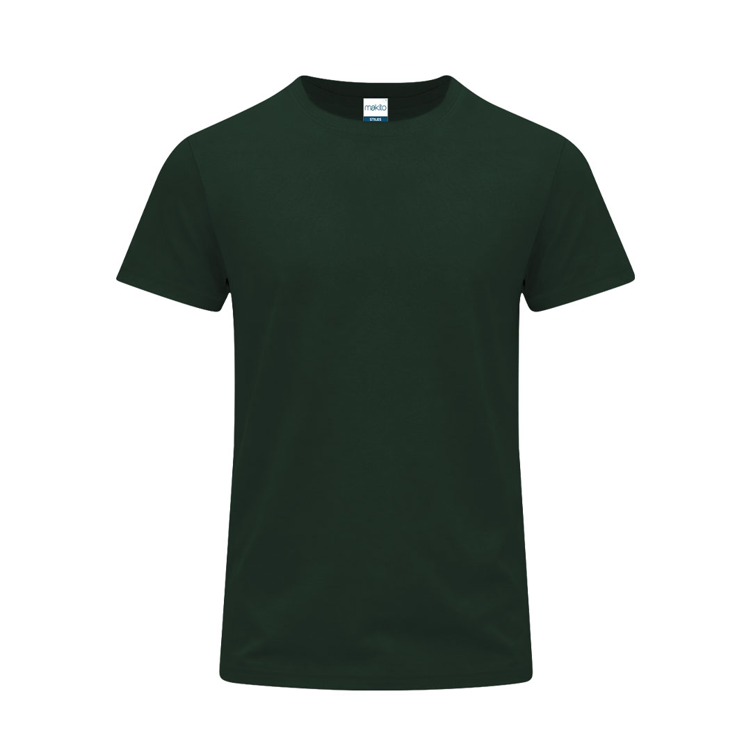 Kolorowy T-shirt dla dorosłych Stiles P174020T zielony butelkowy