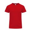 Kolorowy T-shirt dla dorosłych Perkins P174111T czerwony