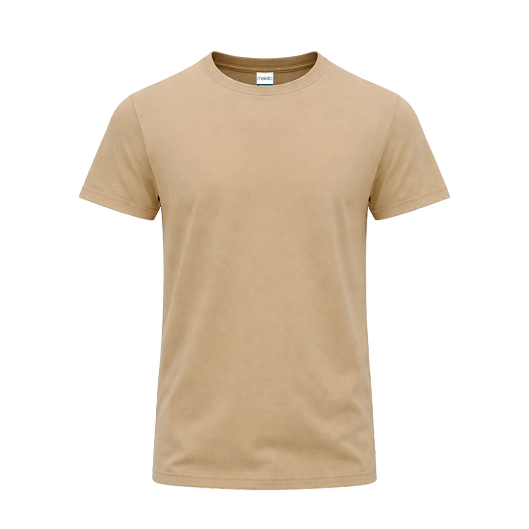 Kolorowy T-shirt dla dorosłych Perkins P174111T piaskowy