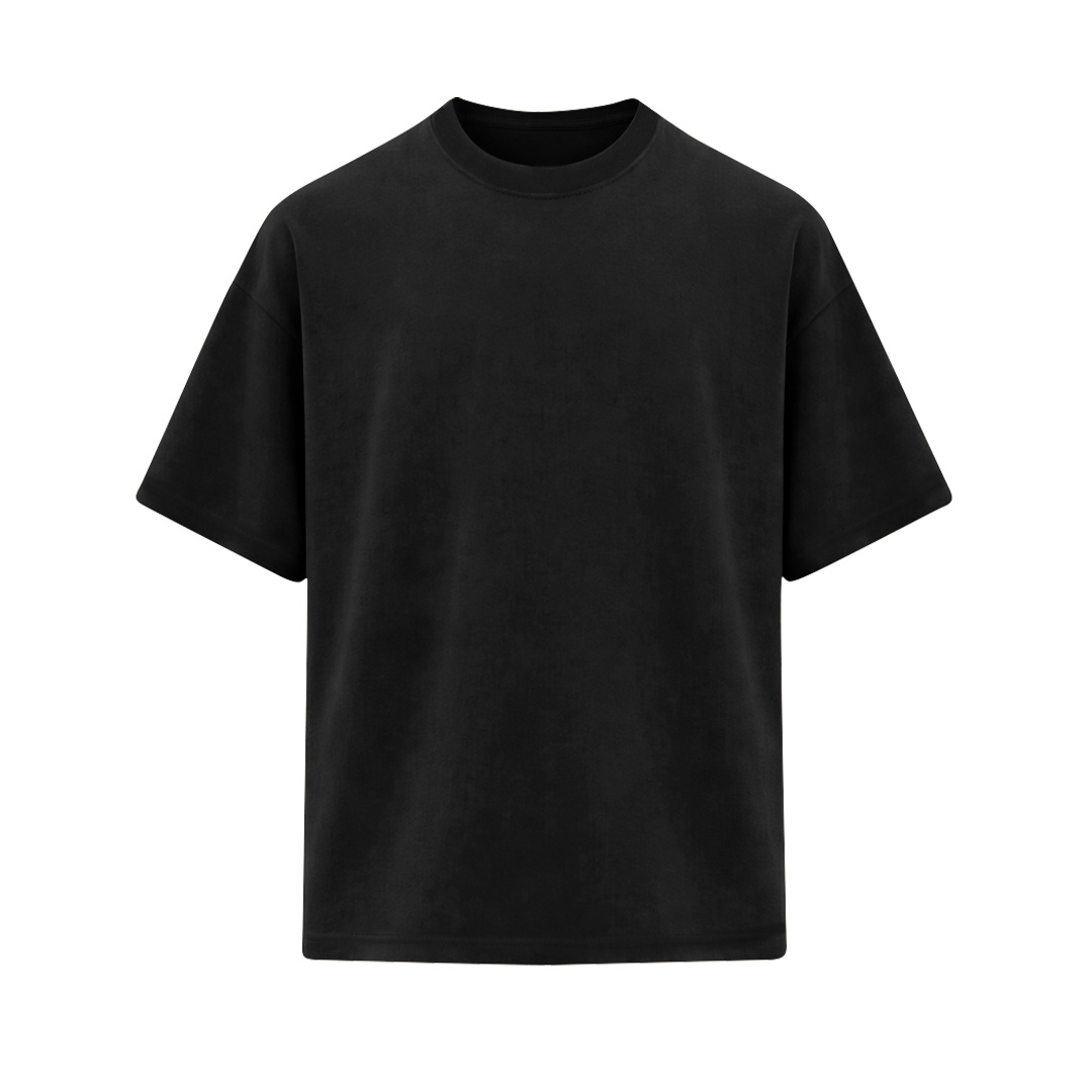 T-shirt oversize dla dorosłych Minton P174195T czarny