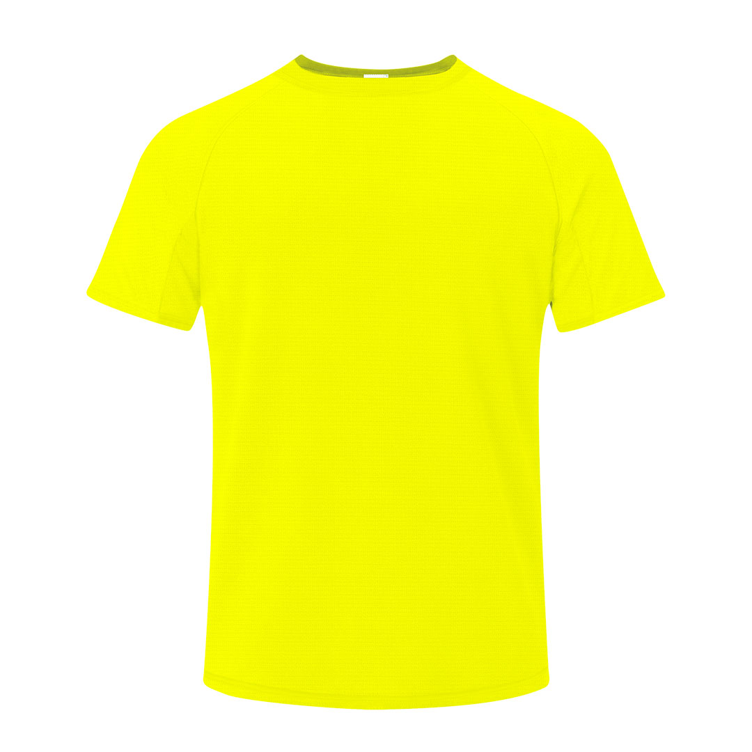 T-shirt dla dorosłych Cocker P174373T żółty fluorescencyjny