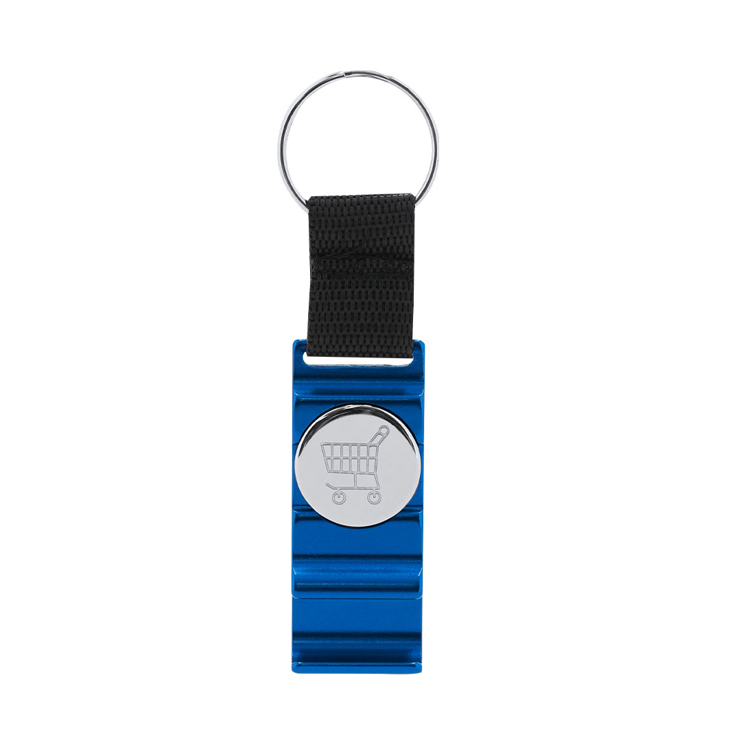 Brelok z uchwytem na monetę Nevin P174492T MKT-21917-W