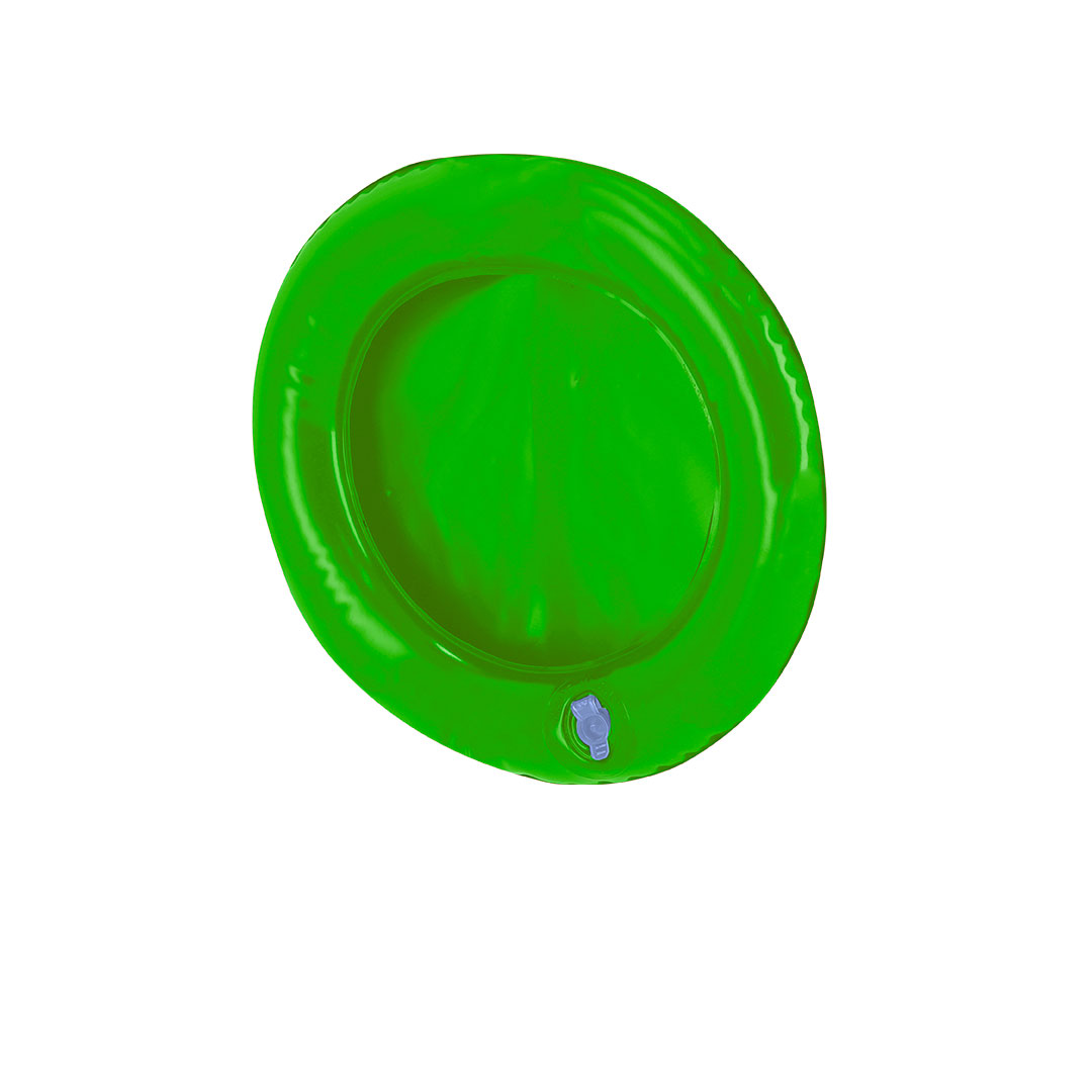 Poduszka z funkcją frisbee Zalox P174549T zielony