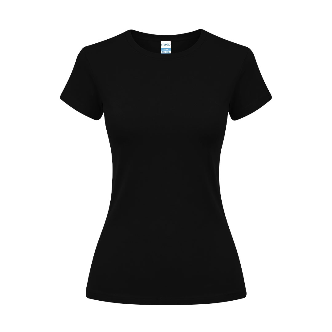 Damski kolorowy T-shirt Epika P175759T czarny