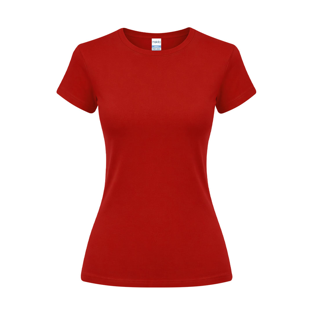 Damski kolorowy T-shirt Epika P175759T czerwony