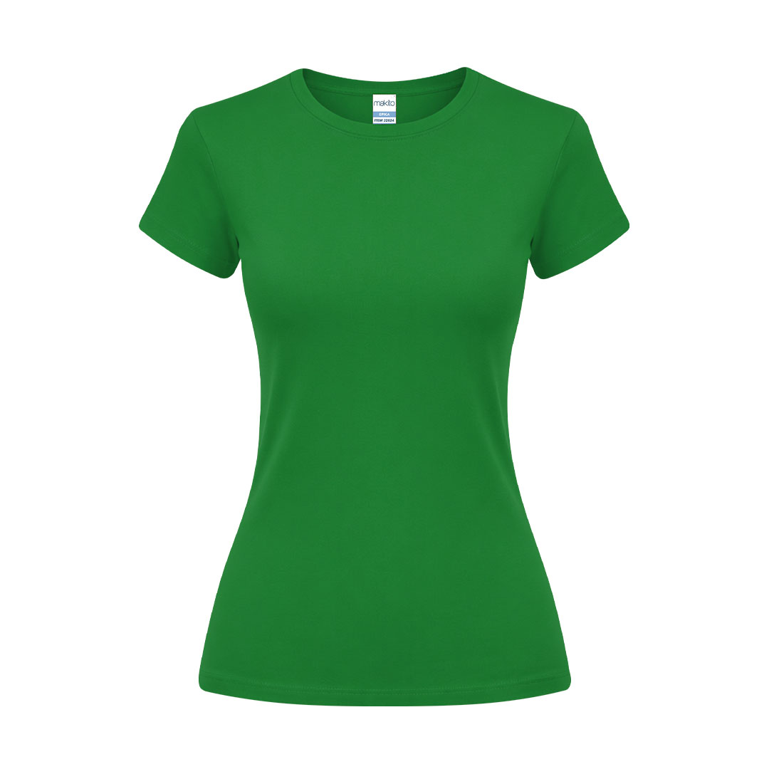 Damski kolorowy T-shirt Epika P175759T zielony