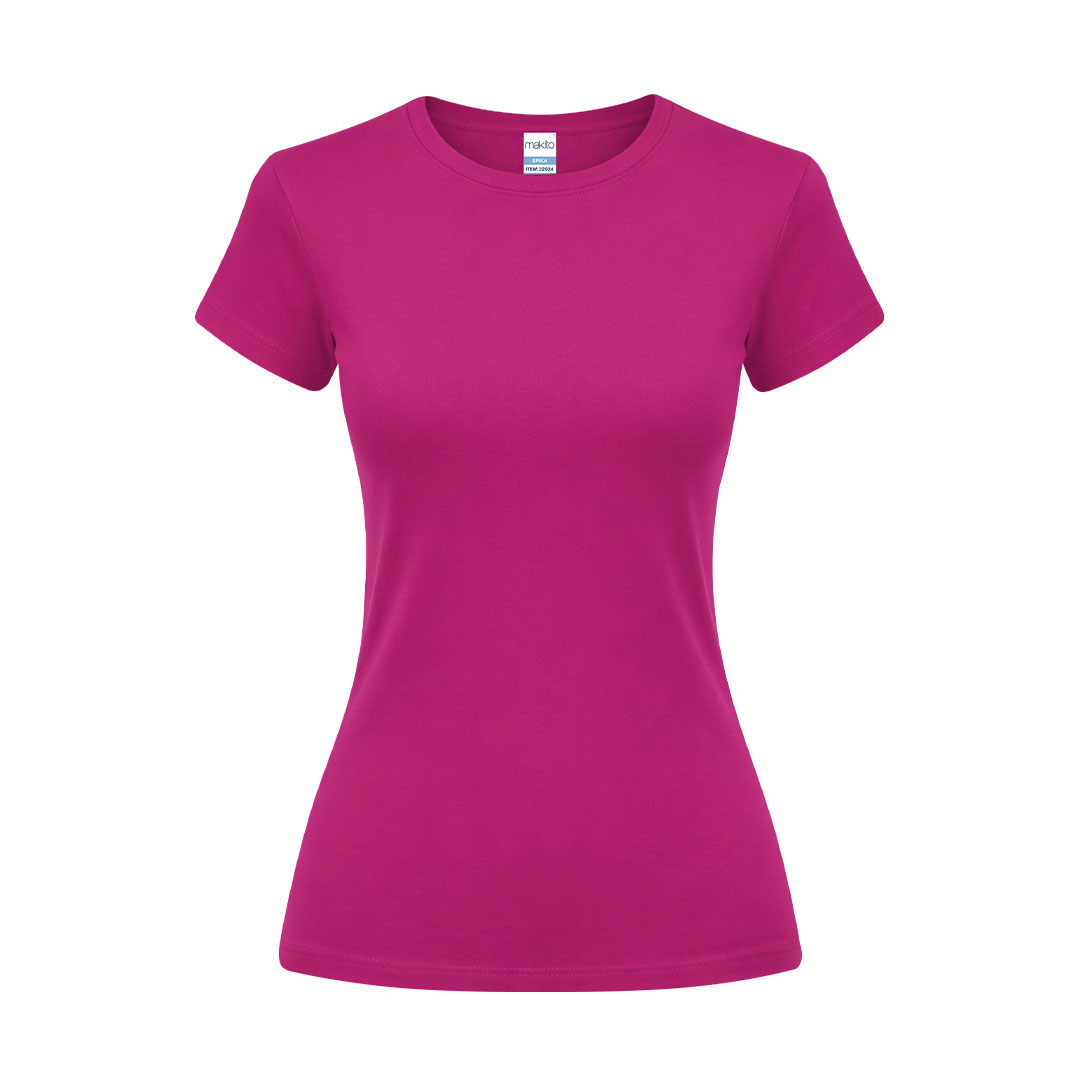 Damski kolorowy T-shirt Epika P175759T fuksjowy