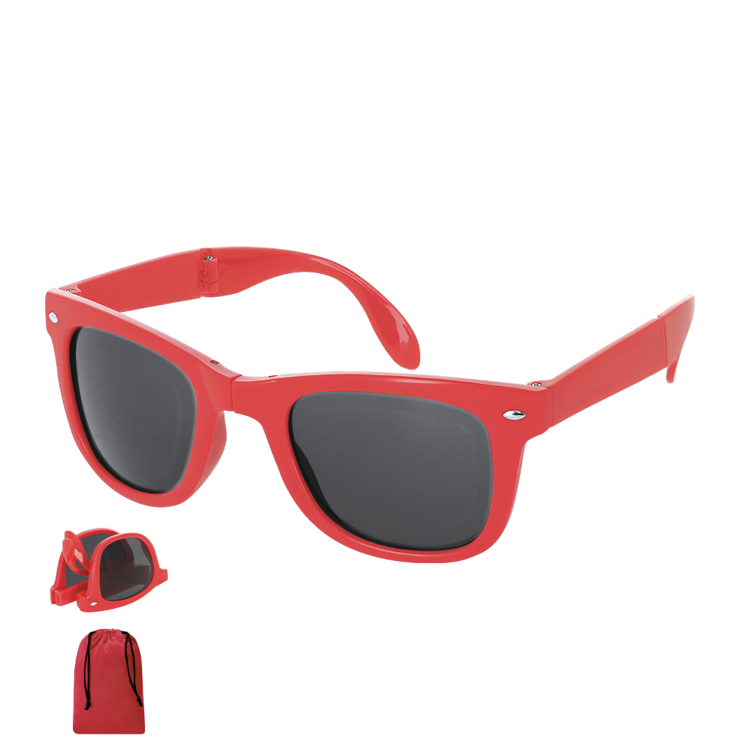 Okulary przeciwsłoneczne Lyron P175997T czerwony