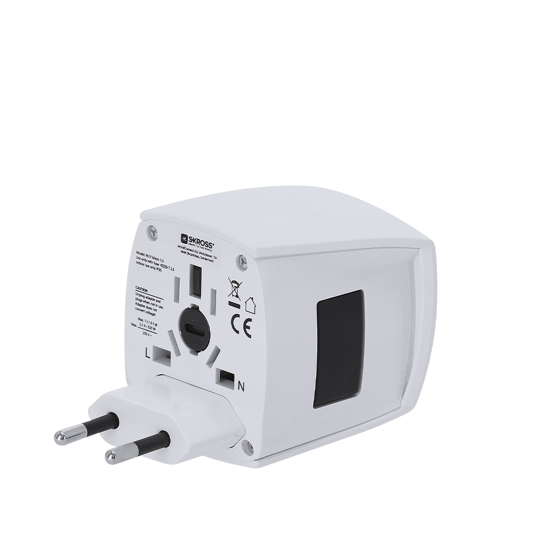 Uniwersalny adapter podróżny SKROSS MUV MICRO P175450T