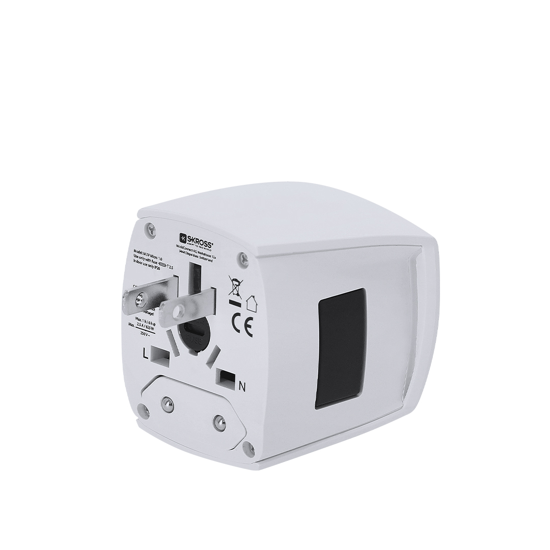 Uniwersalny adapter podróżny SKROSS MUV MICRO P175450T