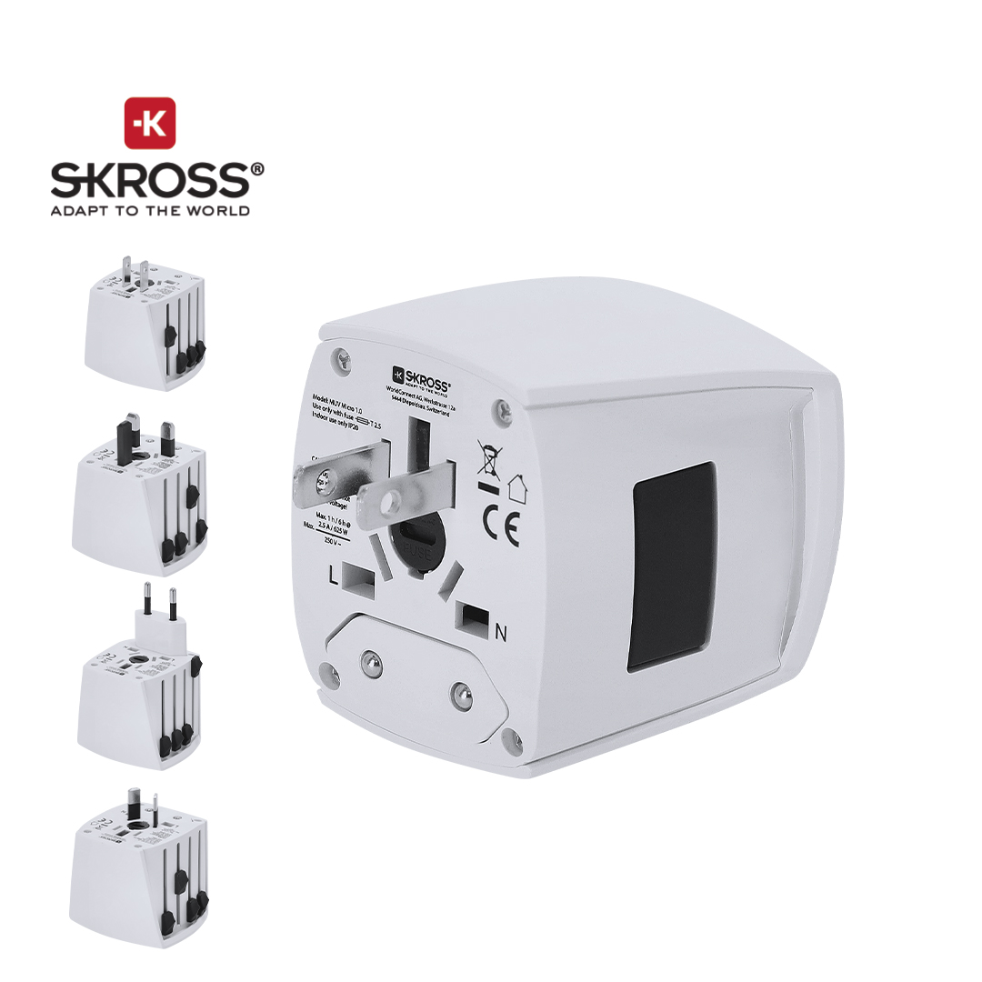 Uniwersalny adapter podróżny SKROSS MUV MICRO P175450T